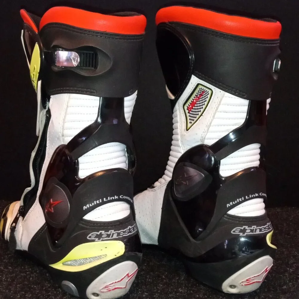 Alpinestar S-MX Plus Vented motorcycle boots. - Picture 2 of 3